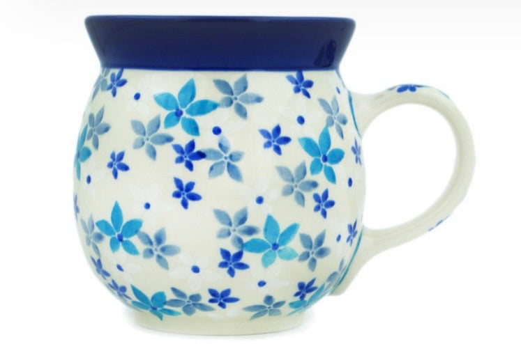 Ceramika Artystyczna,  Blossoms In The Frost, Large Bubble Mug