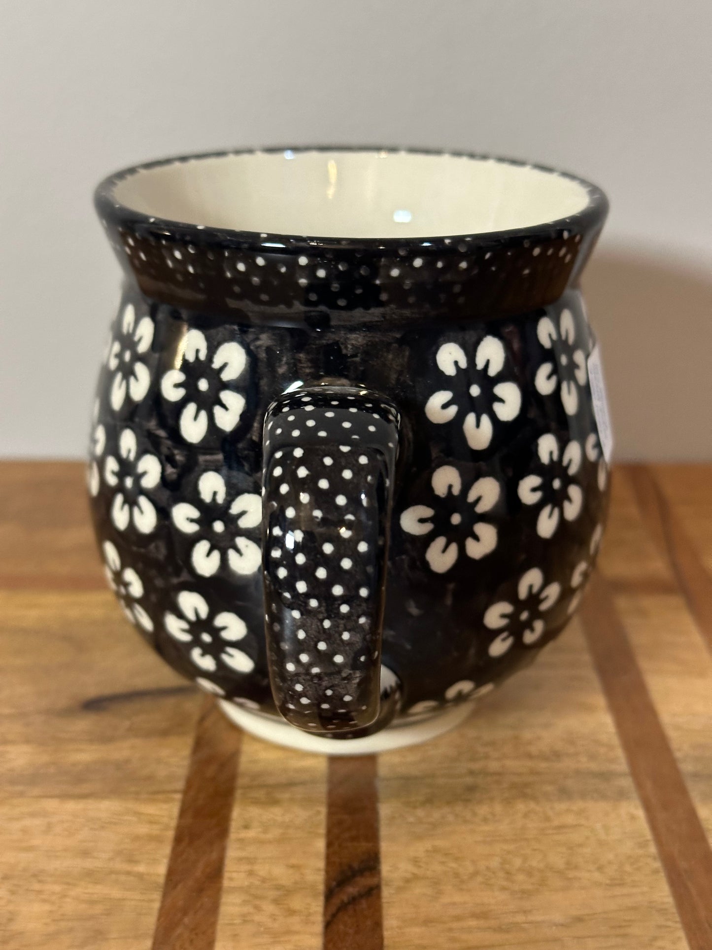 Manufaktura, Black Blossom, Large Bubble Mug