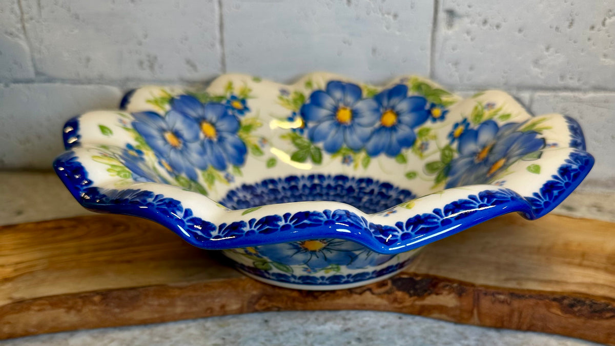 Kalich, Brand New Shape!, A1, Blue Magnolia, Wave Bowl