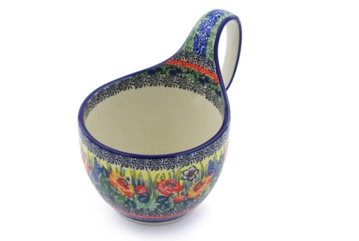 Ceramika Artystyczna, U4616, Splendid Morning Glow, Loop Mug/Bowl