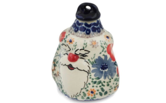 Manufaktura, Unikat Sweet Pea, Santa Christmas Ball Ornament 4"
