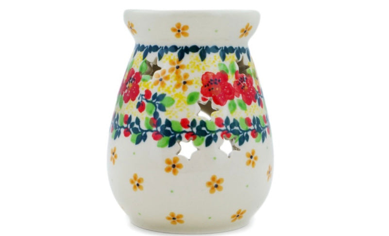 Ceramika Artystyczna Polish Pottery, Aloha, Aroma Oil Burner Lamp
