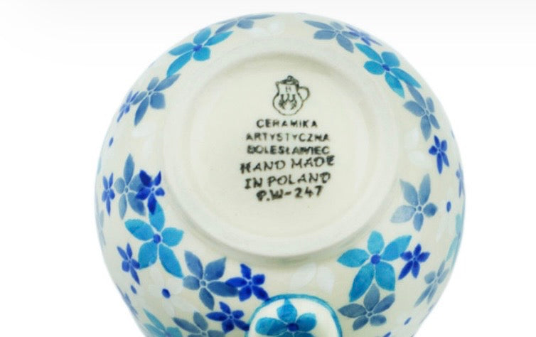 Ceramika Artystyczna, Blooms In The Frost,  Large Bubble Mug