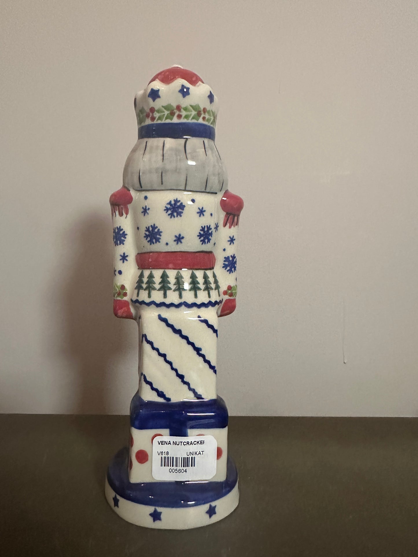 Vena Gingerbread Large Nutcracker Figurine, 9.75"