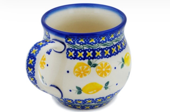 Ceramika Bona, When Life Gives You Lemons, Medium Bubble Mug 12 oz.