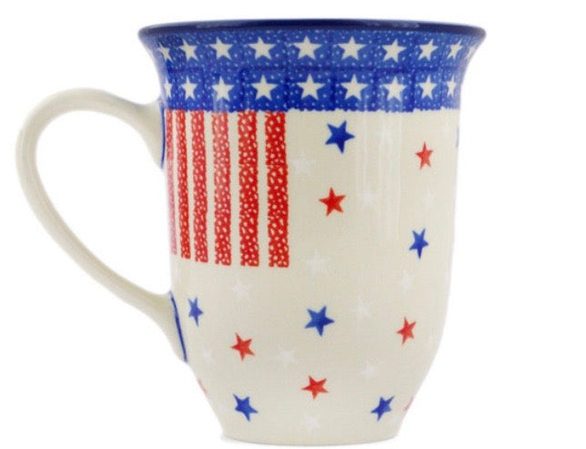 Ceramika Artystyczna, American Stars and Stripes, Bistro Mug