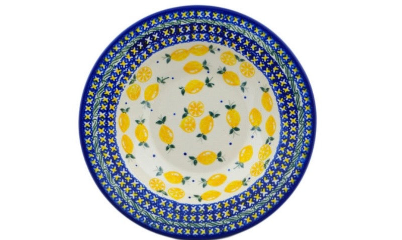 Bona, When Life Gives You Lemons, Pasta/Serving Lipped Bowl