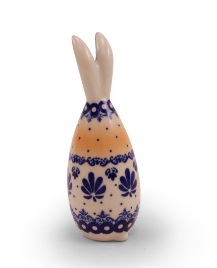 Ceramika Kaola Polish Pottery, Art H, 6" Small Bunny
