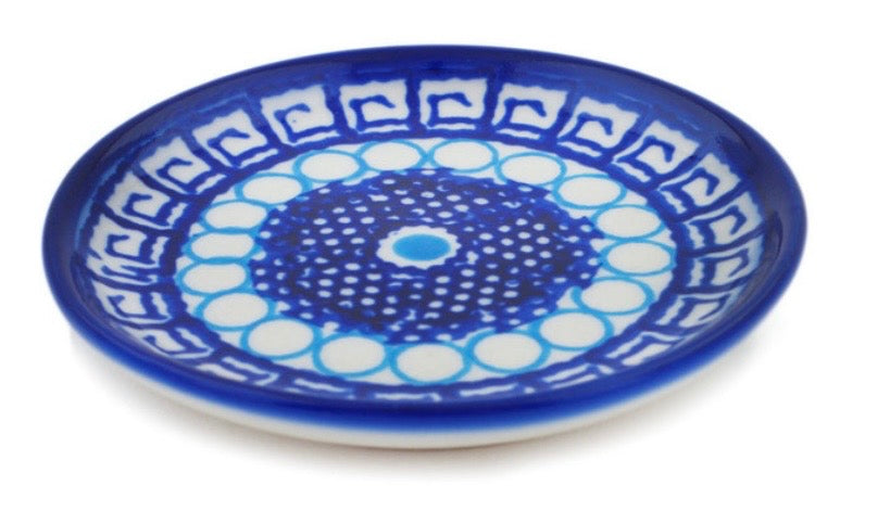 Bona, Tribal Blue, Coaster/Mini Plate
