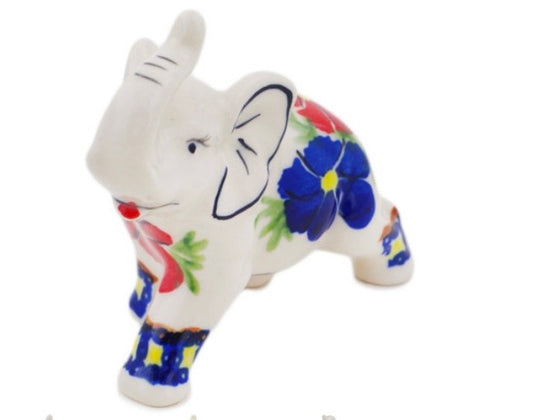Bona, Paradise Poppy,  Elephant Figurine