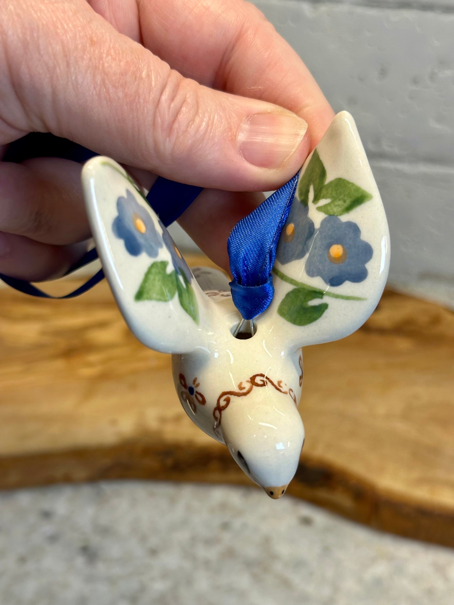 Manufaktura, Zo Girl, Bird Ornament