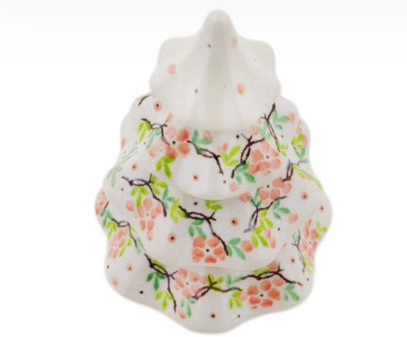 Ceramika Artystyczna, Unikat U4790, Spring Branch, Tree Figurine