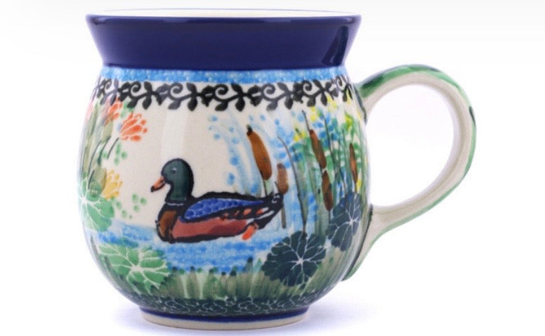 Ceramika Artystyczna, Mallard Meadow, Large Bubble Mug
