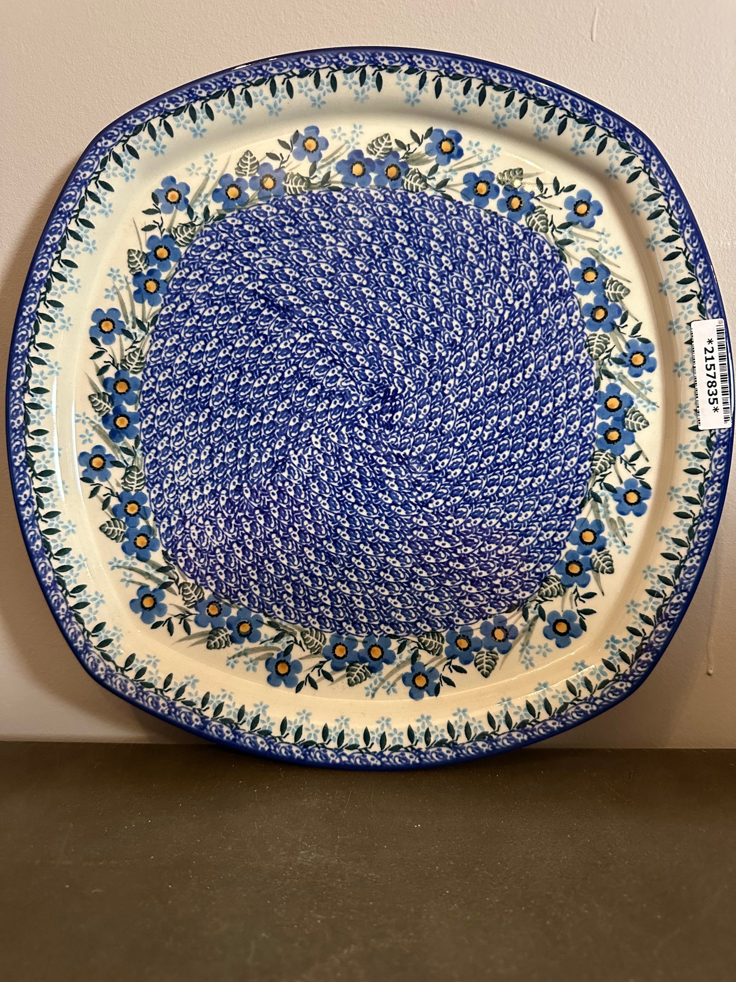 Ceramika Artystyczna, Blue Joy, Plate/Platter