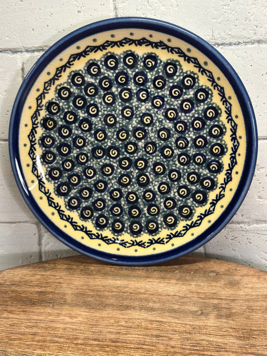 Zaklady Polish Pottery, Bumblebee Dessert Plate, Preowned