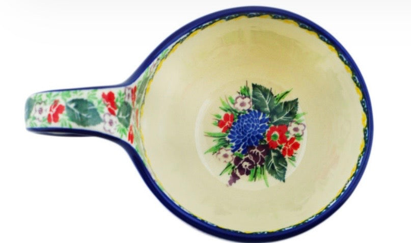 Ceramika Artystyczna, U4132 Splendid Meadow, Loop Mug/Bowl