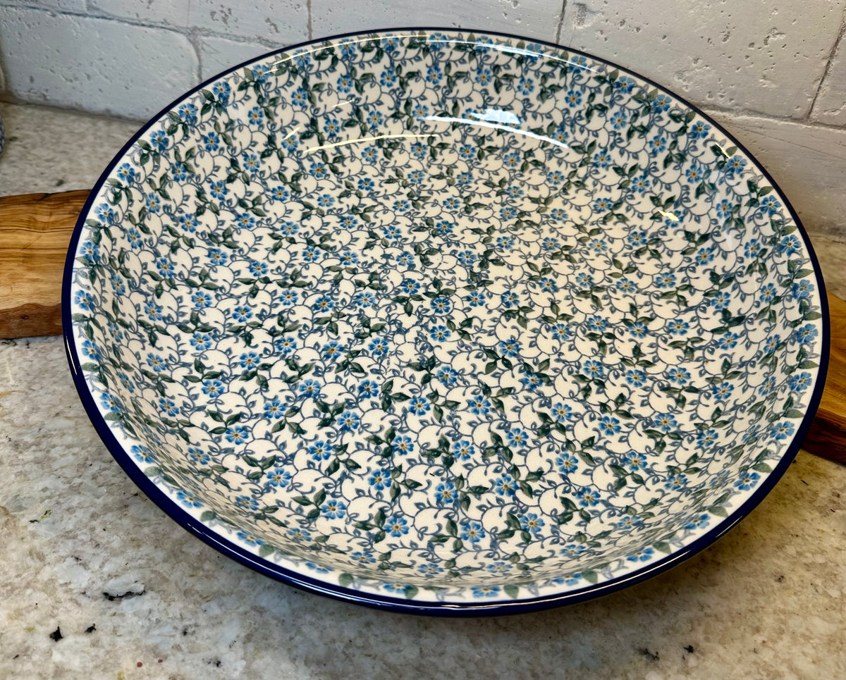 Ceramika Artystyczna, Summer Wind, Large Shallow Bowl/Baker 12.75"