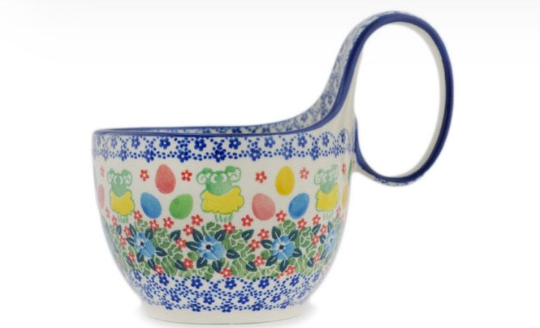 Ceramika Artystyczna, U5193 Spring Jubilee, Loop Mug/Bowl