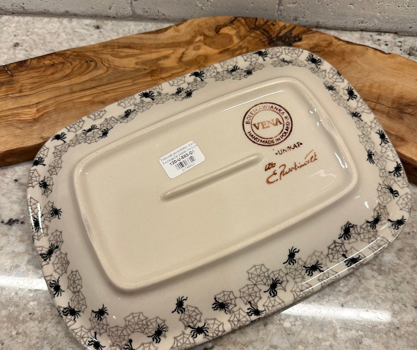 Vena, Trick Or Treat Medium Rectangular Serving Platter