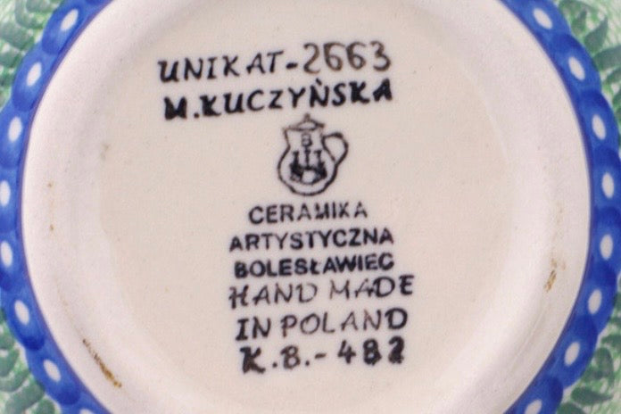 Ceramika Artystyczna, Rooster Parade, Loop Mug/Bowl