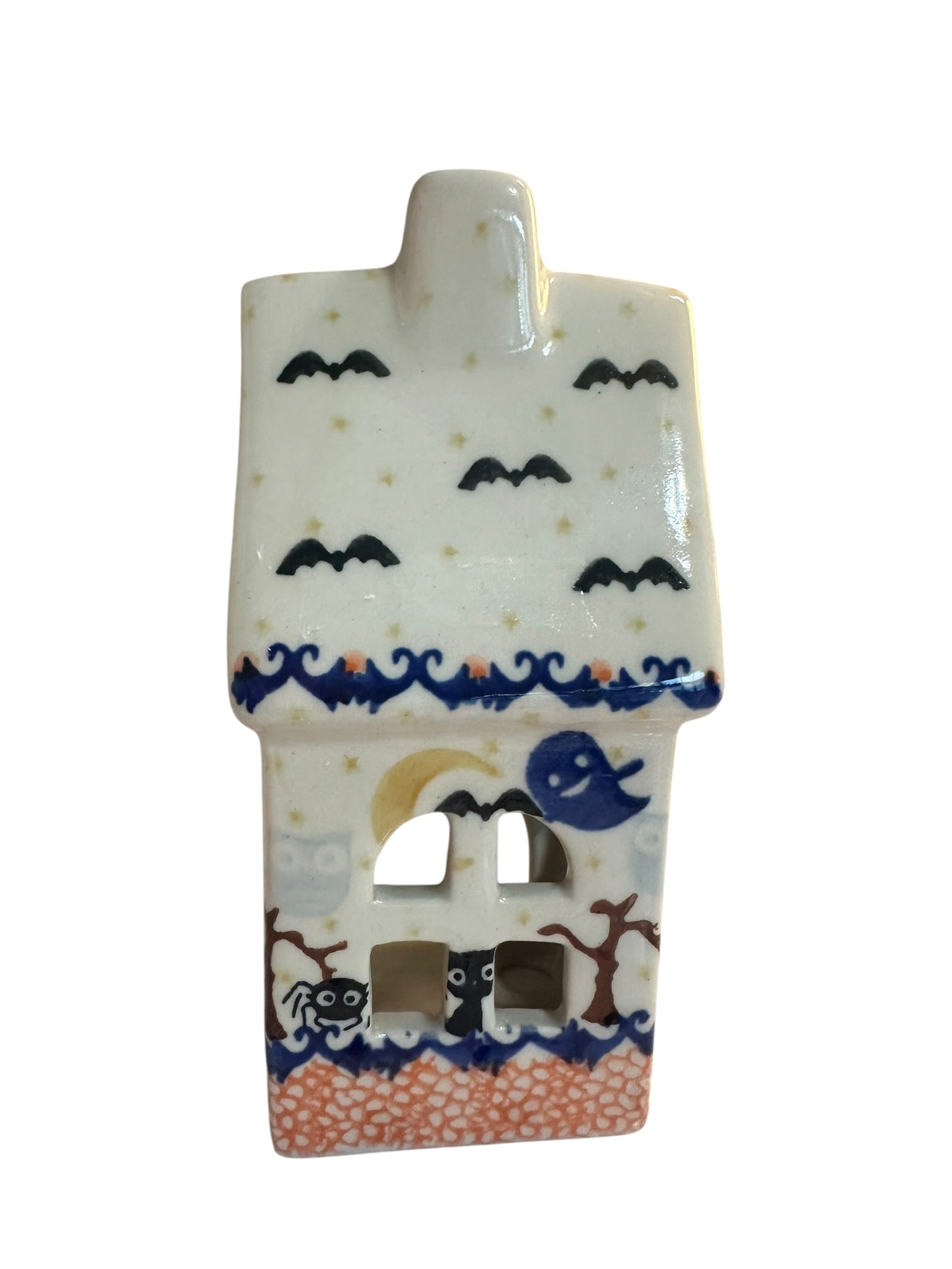 Ceramika Bona, Halloween Spooky Vibe, House Luminary 6.5"
