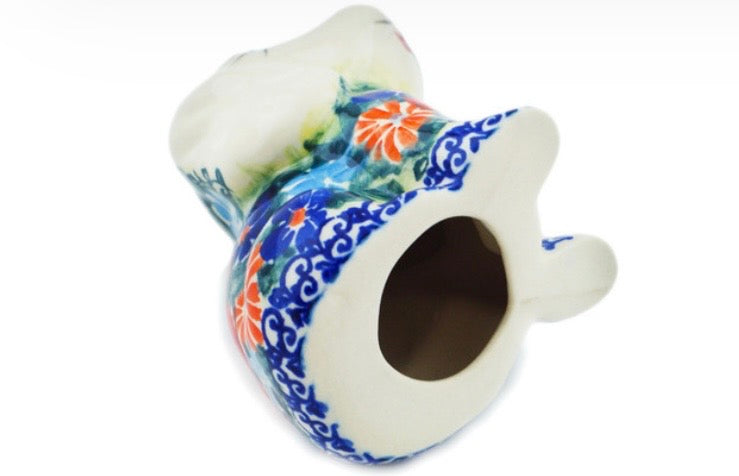 Ceramika Nina, Unikat Pond Flowers, Dog Figurine