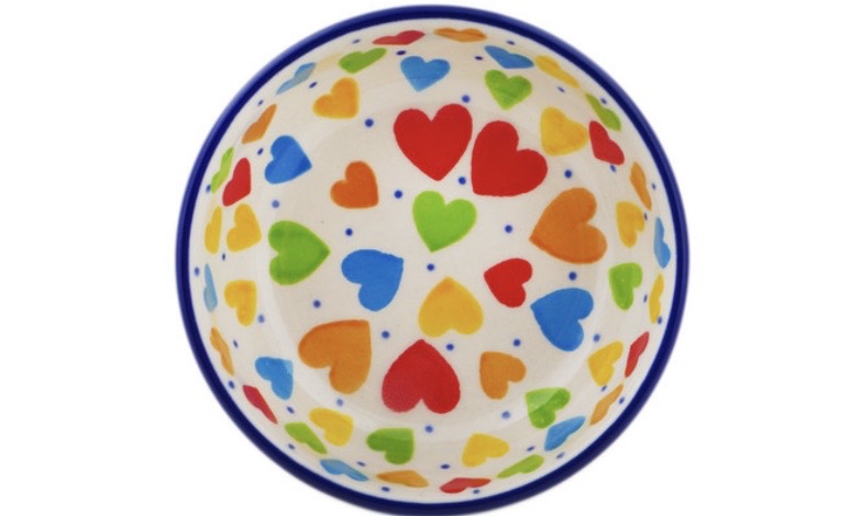 Ceramika Artystyczna, Unikat U4833, In Love With Love, Bowl