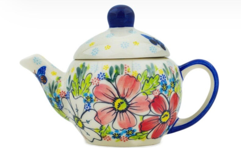 Vena, Unikat Retro Garden, Tea or Coffee Pot with Strainer