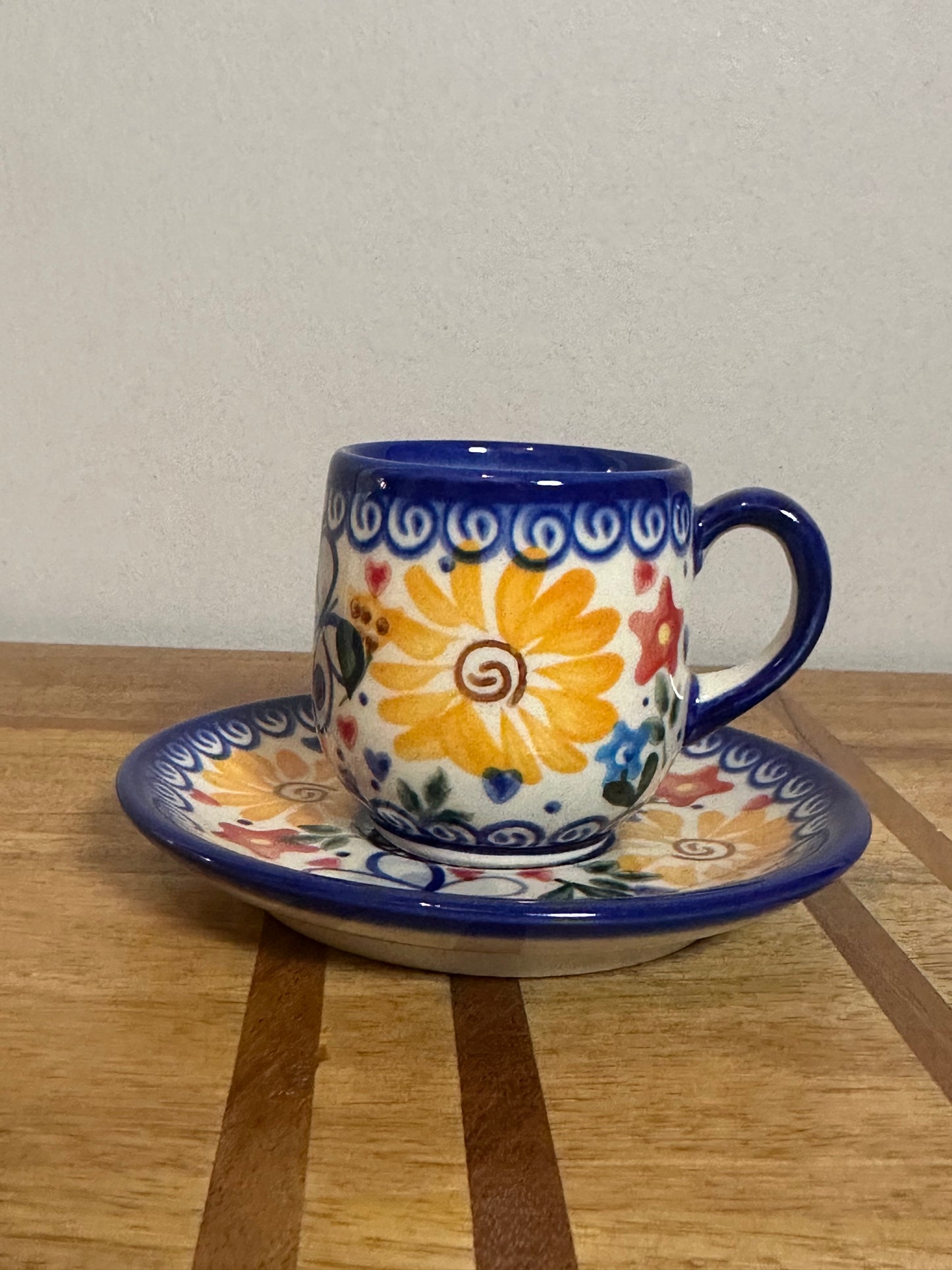 Vena, Butterfly Espresso Cup & Saucer