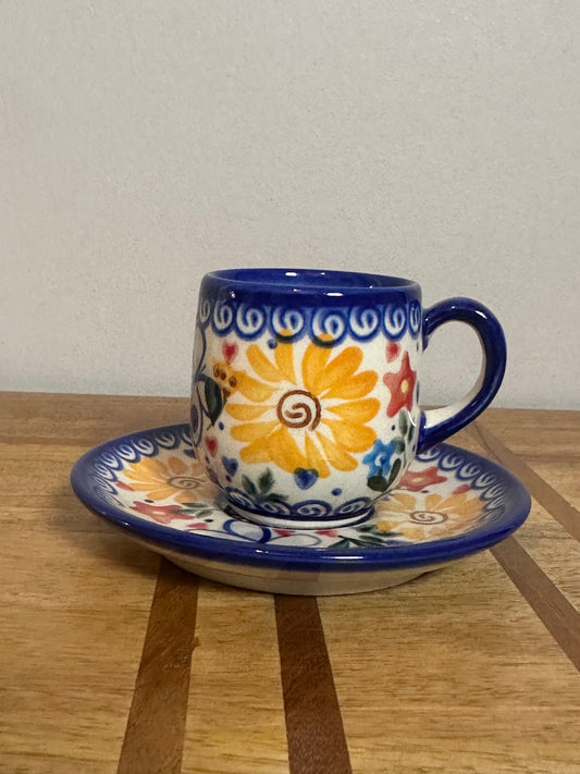 Vena, Butterfly Espresso Cup & Saucer