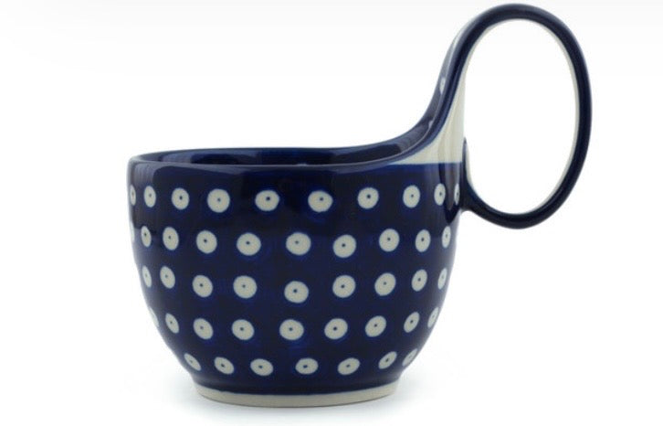 Ceramika Artystyczna, Blue Eyes, Loop/Soup Bowl/Mug