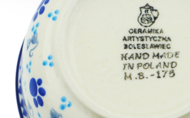 Ceramika Artystyczna, Kitty Paws, Bowl 5"