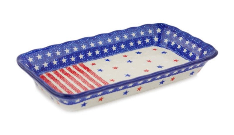 Ceramika Artystyczna, American Stars and Stripes, Platter