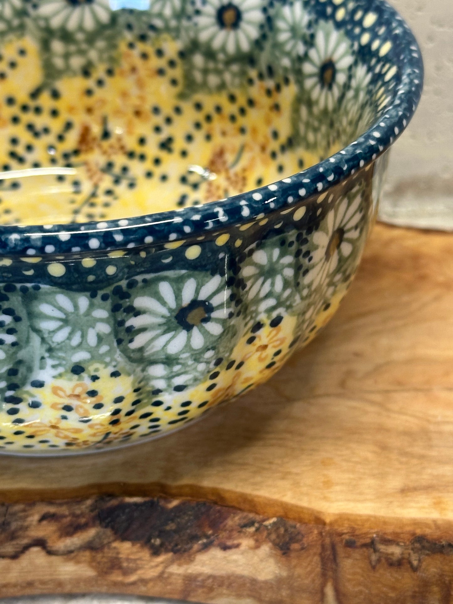Manufaktura, Roksana, Scalloped Bowl 7"