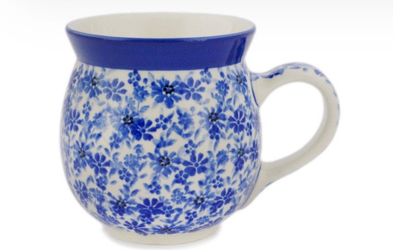 Ceramika Artystyczna, Daisy Confetti, Large Bubble Mug