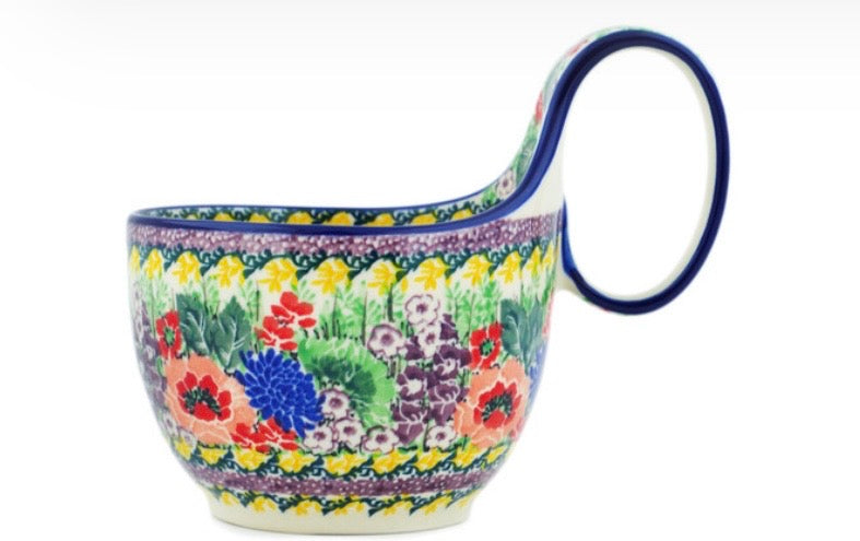 Ceramika Artystyczna, U4132 Splendid Meadow, Loop Mug/Bowl