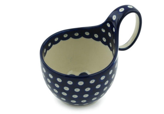 Ceramika Artystyczna, Blue Eyes, Loop/Soup Bowl/Mug