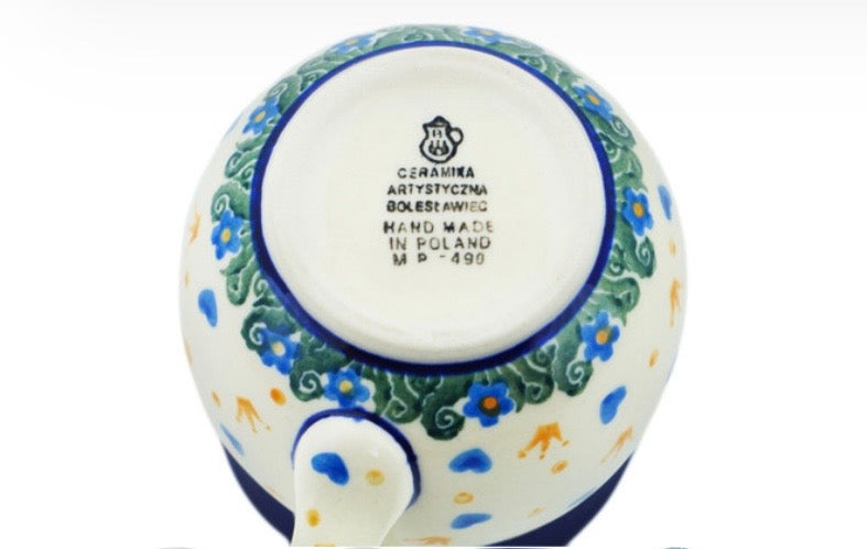 Ceramika Artystyczna, Blue Castle Princess, Mug 8 oz