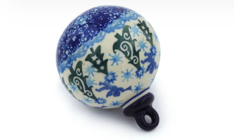 Ceramika Artystyczna, Winter Story, Christmas Ball Ornament