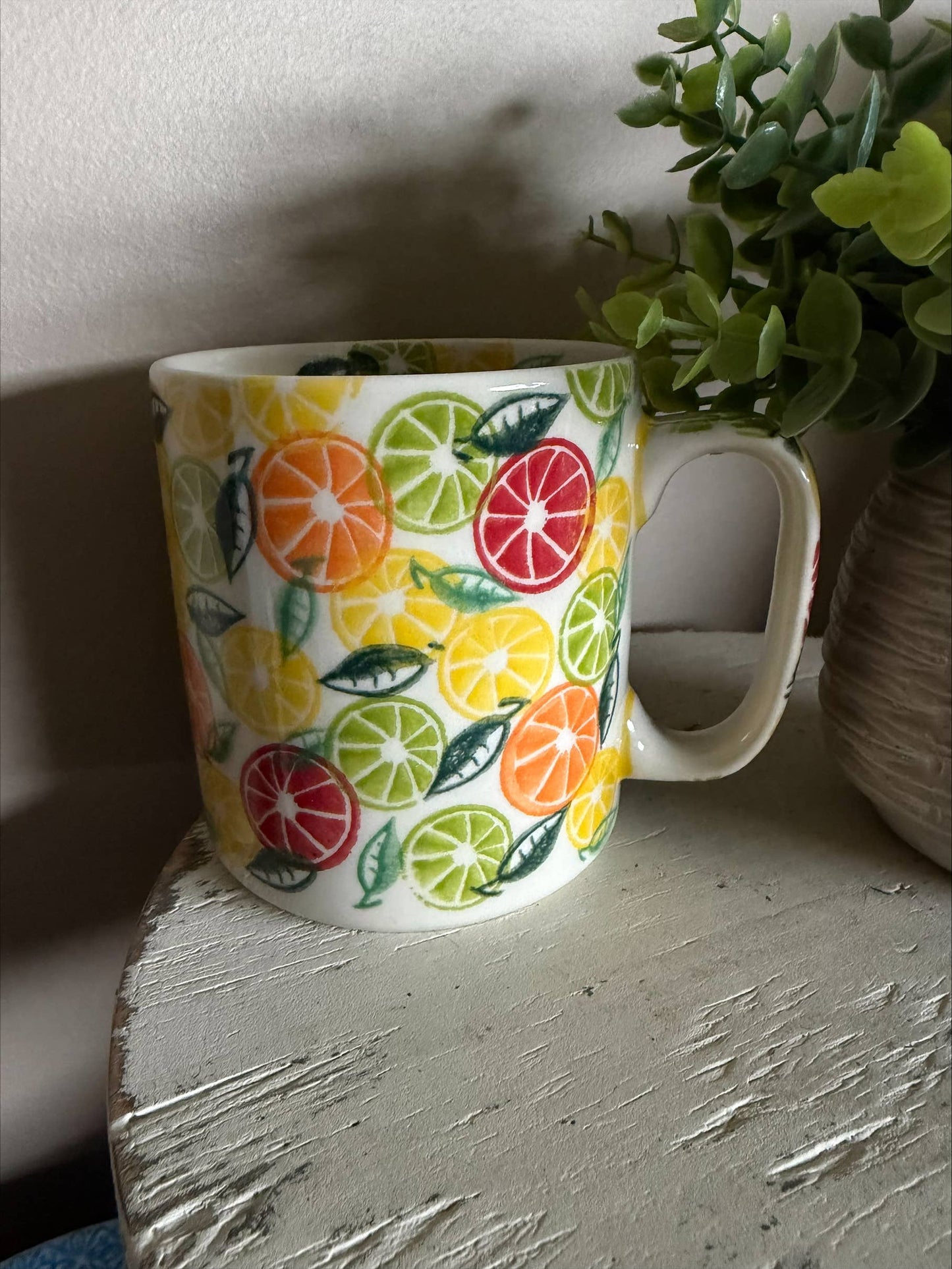 Vena, Citrus, Straight Mug