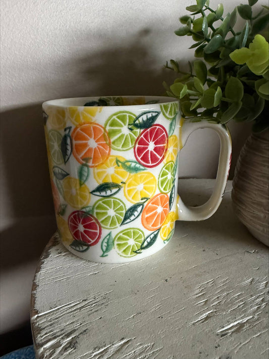 Vena, Citrus, Straight Mug