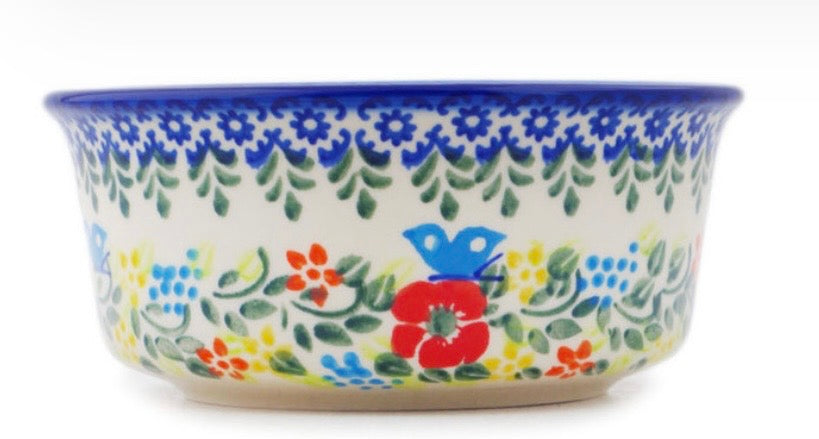 Ceramika Artystyczna,  Unikat Ring Of Meadows, Bowl 5"
