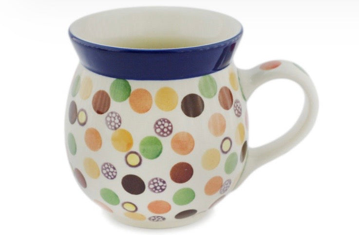 Ceramika Artystyczna, Coffee Cookie Tea, Large Bubble Mug