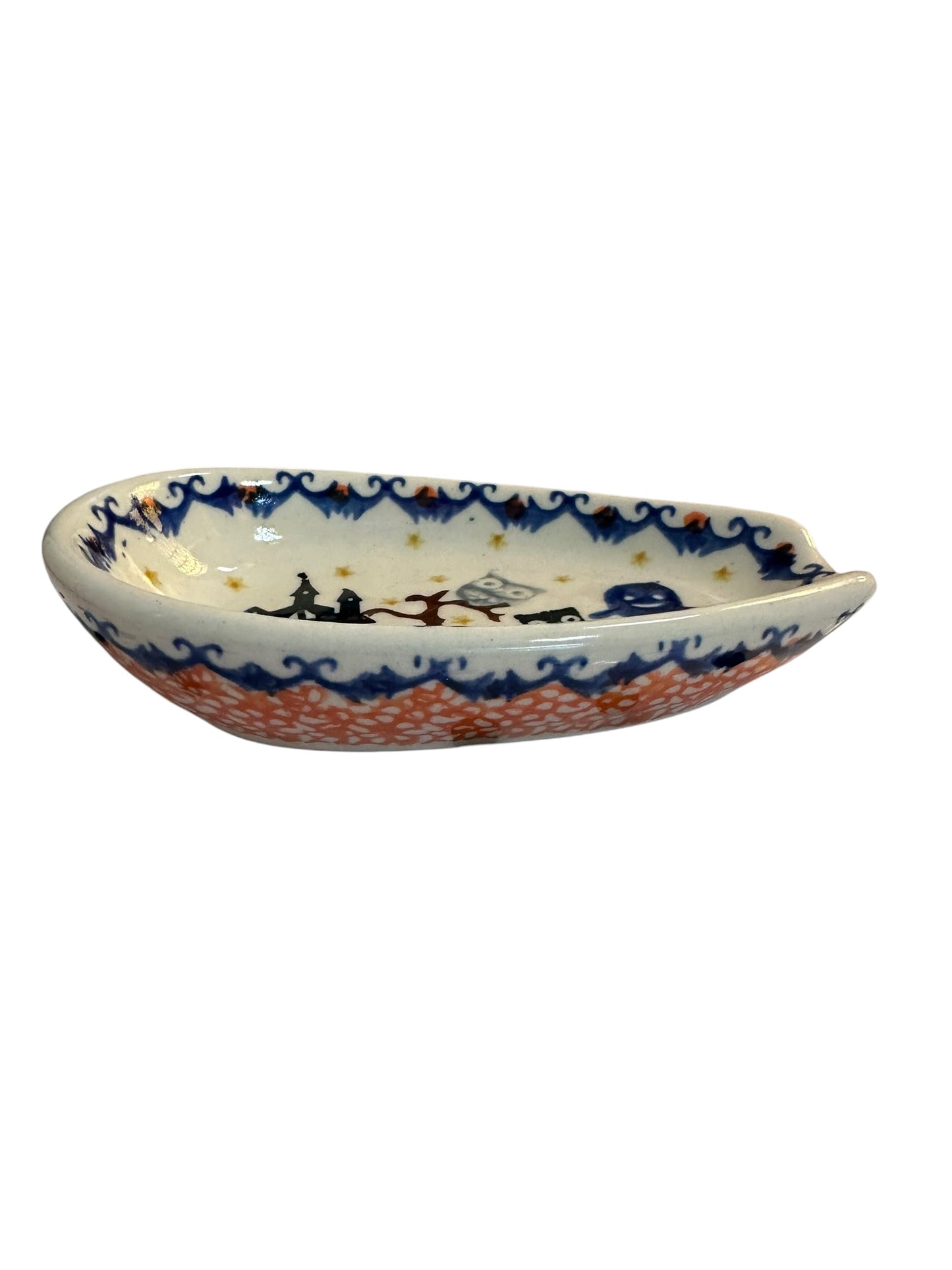 Bona, Halloween Spooky Vibe, Spoon Rest 5.5"