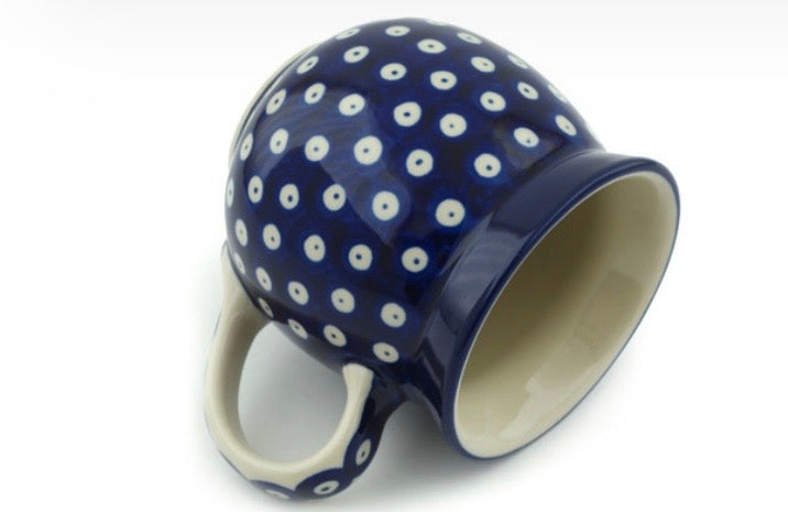 Ceramika Artystyczna, Blue Eyes, Large Bubble Mug