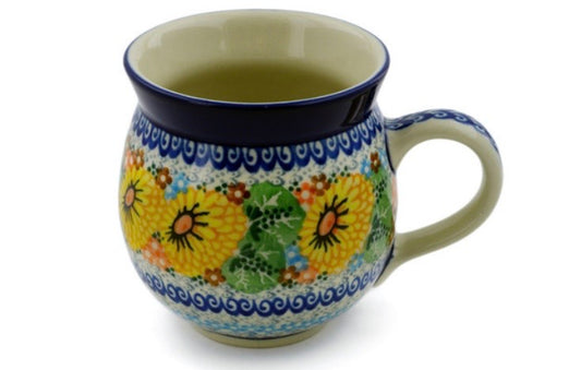 Ceramika Artystyczna, U4202 Enchanted Spring, Medium Bubble Mug