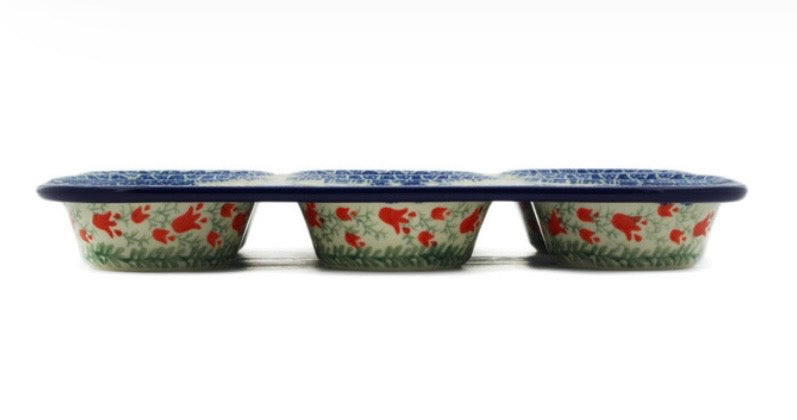 Ceramika Artystyczna, Crimson Bells, Muffin Pans