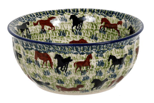 Bowl, Round, 6.5" in "On the Range" by Manufaktura