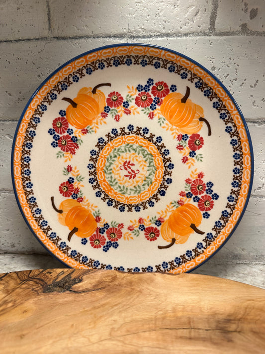 Manufaktura, Pumpkin Patch, Luncheon Plate