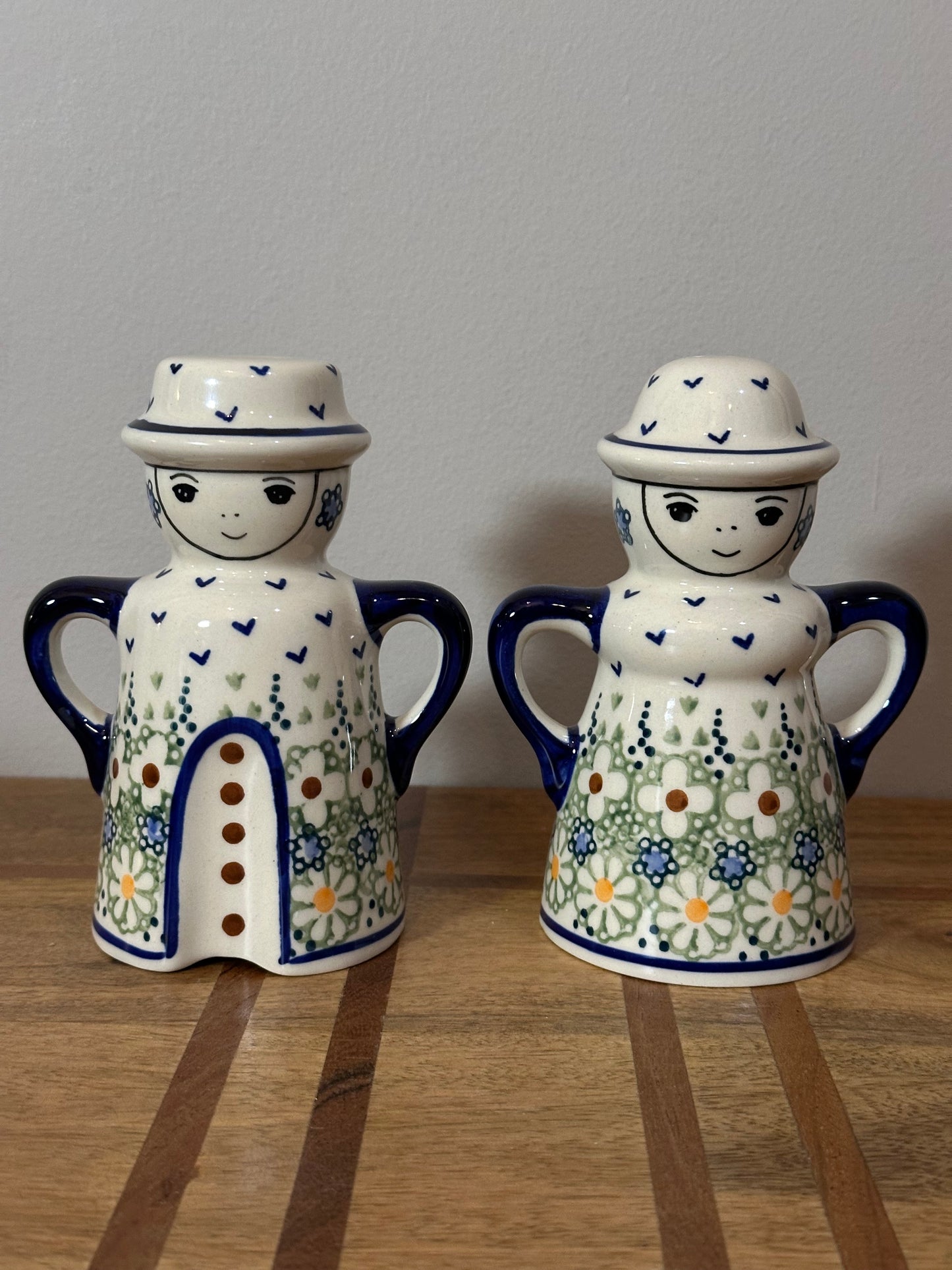 Manufaktura, Daisy Jane, Man & Woman Salt & Pepper Shakers